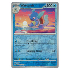 Wartortle : 151 (Reverse holo) - 008/165