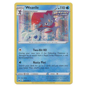 Weavile : CHILLING REIGN (Holo) - 031/198