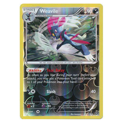Weavile : STEAM SIEGE (Reverse holo) - 61/114