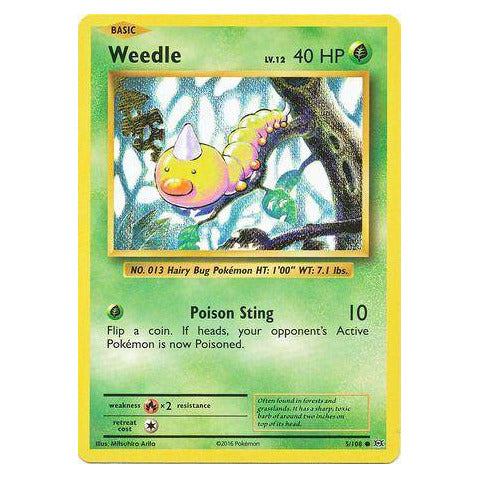Weedle : EVOLUTIONS - 5/108