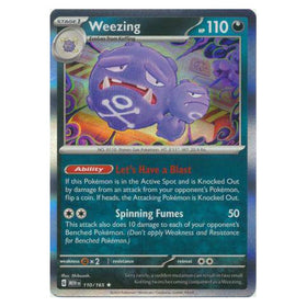 Weezing : 151 (Holo) - 110/165