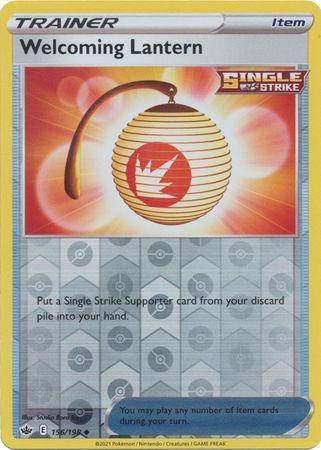 Welcoming Lantern : CHILLING REIG (Reverse holo) - 156/198 - Lockett Labs UK