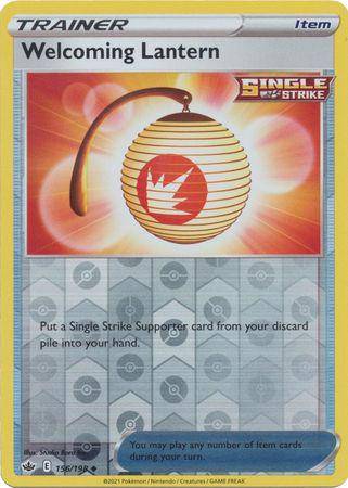 Welcoming Lantern : CHILLING REIG (Reverse holo) - 156/198