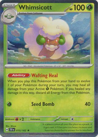 Whimsicott : TEMPORAL FORCES (Holo) - 015/162