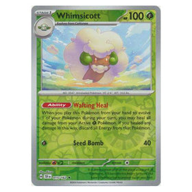 Whimsicott : TEMPORAL FORCES (Reverse holo) - 015/162