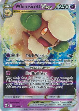 Whimsicott VSTAR : BRILLIANT STARS - 065/172