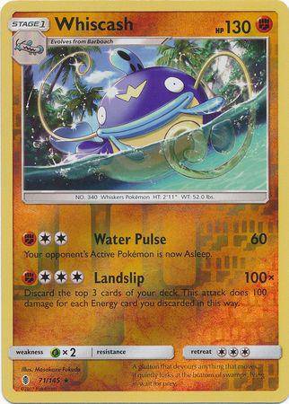 Whiscash : GUARDIANS RISING (Reverse holo) - 71/145