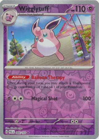 Wigglytuff : PALDEA EVOLVED (Reverse holo) - 084/193