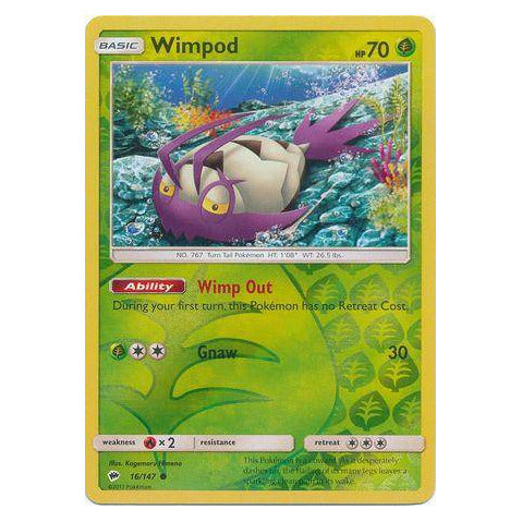 Wimpod : BURNING SHADOWS (Reverse holo) - 16/147