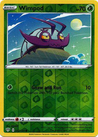 Wimpod : DARKNESS ABLAZE (Reverse holo) - 017/189 - Lockett Labs UK