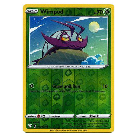 Wimpod : DARKNESS ABLAZE (Reverse holo) - 017/189