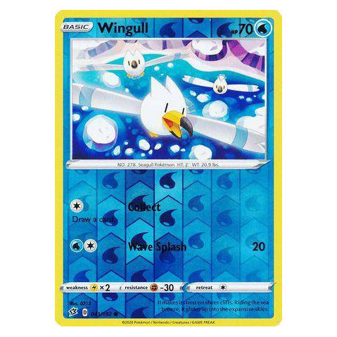 Wingull : REBEL CLASH (Reverse holo) - 041/192