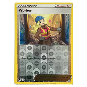 Worker : SILVER TEMPEST (Reverse holo) - 167/195