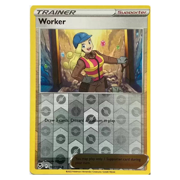 Worker : SILVER TEMPEST (Reverse holo) - 167/195