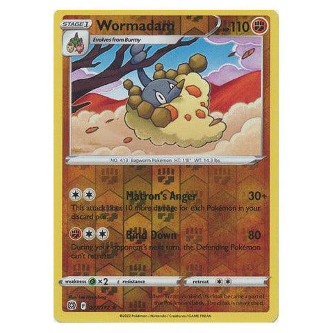 Wormadam : BRILLIANT STARS (Reverse holo) - 077/172