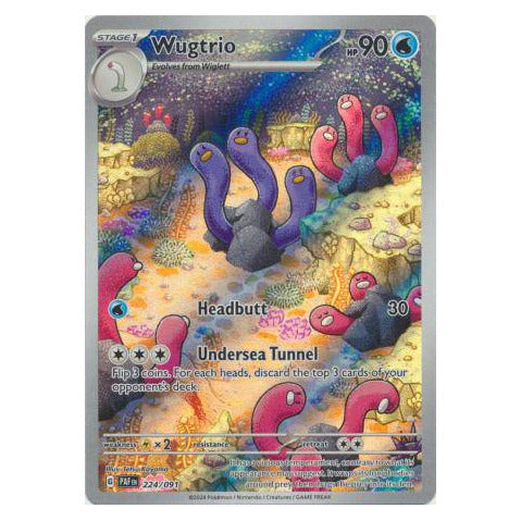Wugtrio : PALDEAN FATES - 224/091
