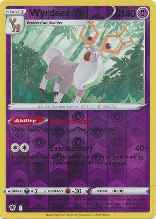 Wyrdeer : ASTRAL RADIANCE (Reverse holo) - 069/189 - Lockett Labs UK