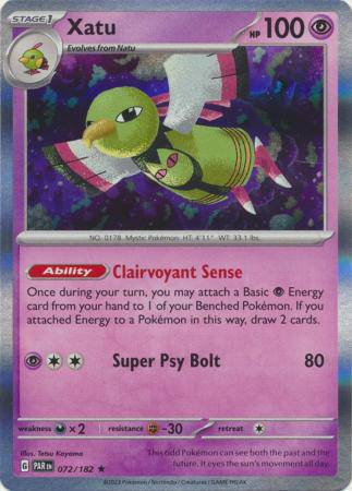 Xatu : PARADOX RIFT (Holo) - 072/182 - Lockett Labs UK