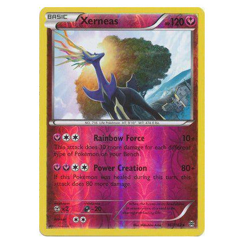 Xerneas : BREAKTHROUGH (Reverse holo) - 107/162