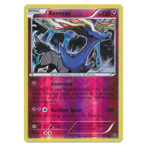 Xerneas : STEAM SIEGE (Reverse holo) - 81/114