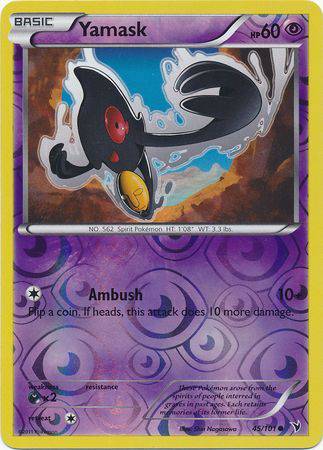 Yamask : NOBLE VICTORIES (Reverse holo) - 45/101 - Lockett Labs UK