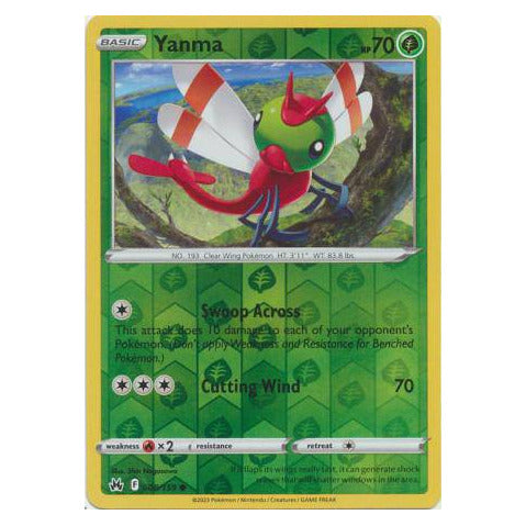 Yanma : CROWN ZENITH (Reverse holo) - 008/159