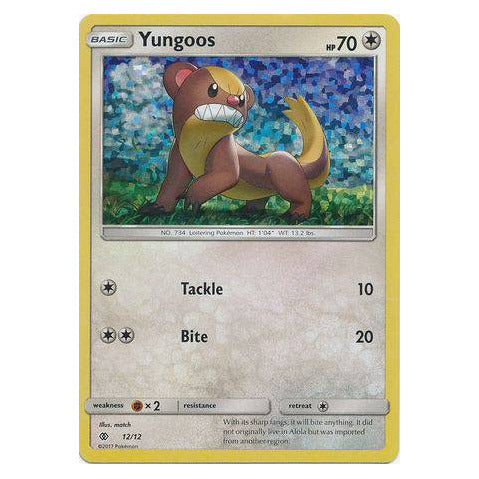 Yungoos : MCDONALDS 2017 (Holo) - 12/12