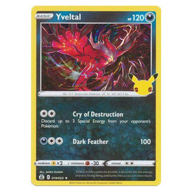 Yveltal : CELEBRATIONS (Holo) - 019/025