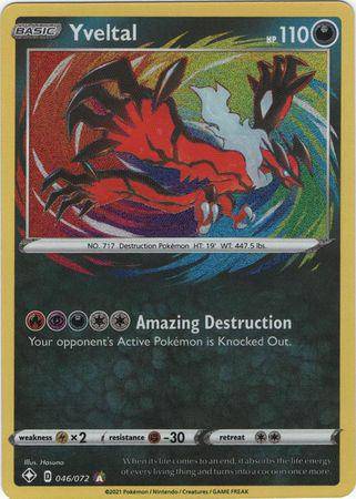 Yveltal : SHINING FATES - 046/072 - Lockett Labs UK