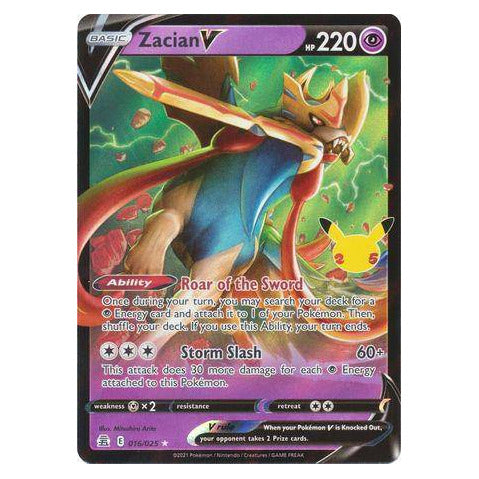 Zacian V : CELEBRATIONS - 016/025