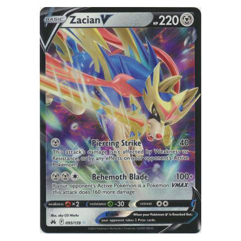 Zacian V : CROWN ZENITH - 095/159