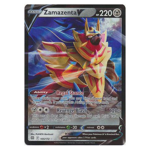 Zamazenta V : BRILLIANT STARS - 105/172