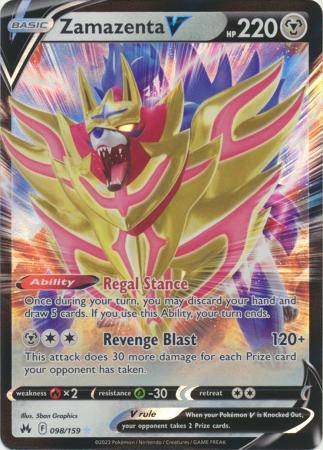 Zamazenta V : CROWN ZENITH - 098/159