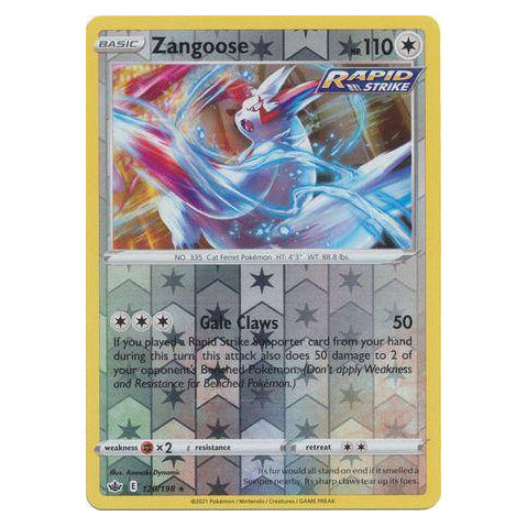 Zangoose : CHILLING REIGN (Reverse holo) - 120/198