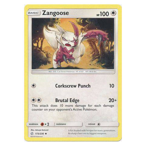 Zangoose : COSMIC ECLIPSE - 173/236