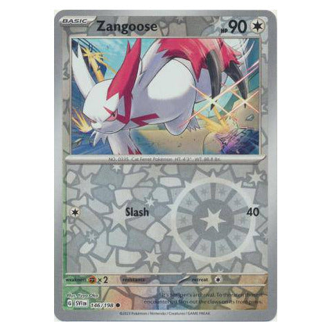 Zangoose : SCARLET & VIOLET BASE (Reverse holo) - 146/198