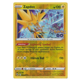 Zapdos : POKEMON GO! (Reverse holo) - 029/078