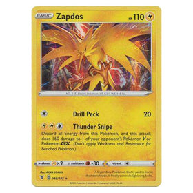 Zapdos : VIVID VOLTAGE (Holo) - 048/185