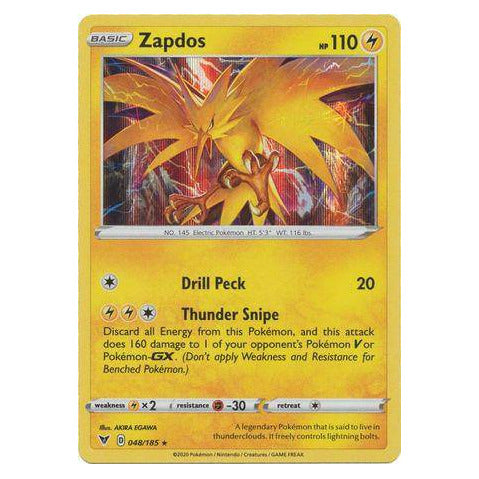 Zapdos : VIVID VOLTAGE (Holo) - 048/185
