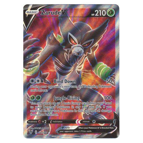 Zarude V : VIVID VOLTAGE - 167/185