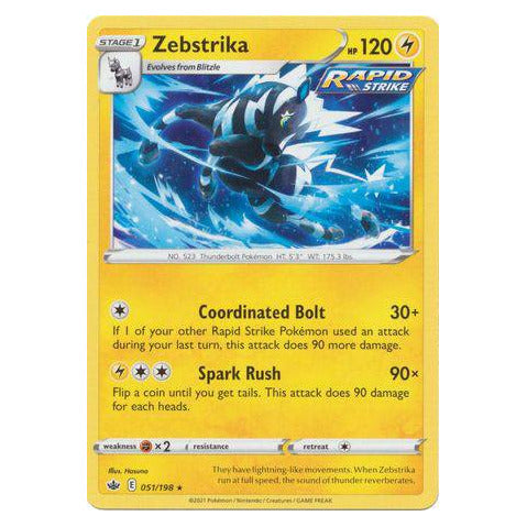 Zebstrika : CHILLING REIGN - 051/198