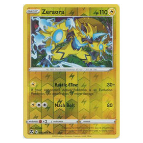 Zeraora : SILVER TEMPEST (Reverse holo) - 056/195