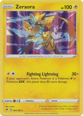 Zeraora : VIVID VOLTAGE (Holo) - 061/185