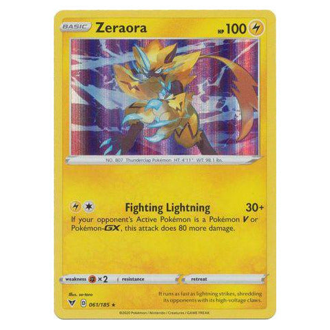Zeraora : VIVID VOLTAGE (Holo) - 061/185