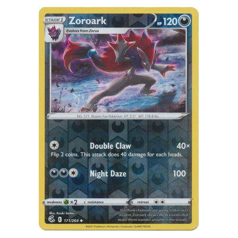 Zoroark : FUSION STRIKE (Reverse holo) - 171/264