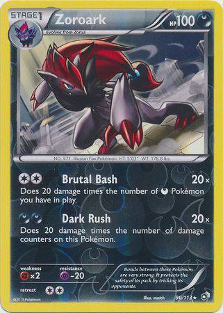 Zoroark : LEGENDARY TREASURES (Reverse holo) - 90/113