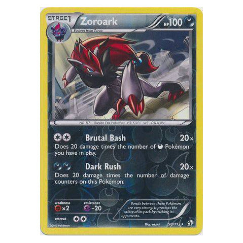 Zoroark : LEGENDARY TREASURES (Reverse holo) - 90/113