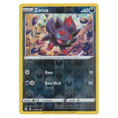 Zorua : FUSION STRIKE (Reverse holo) - 170/264