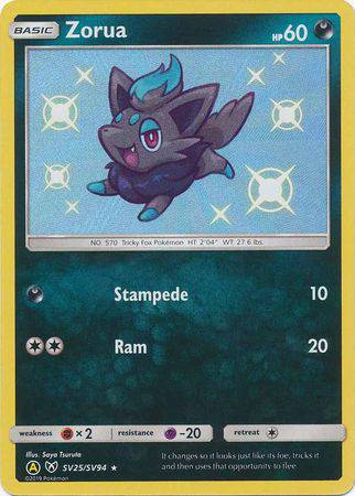 Zorua : HIDDEN FATES - SV25/SV94