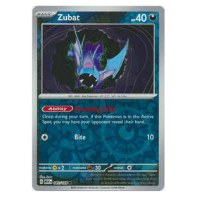 Zubat : 151 (Reverse holo) - 041/165